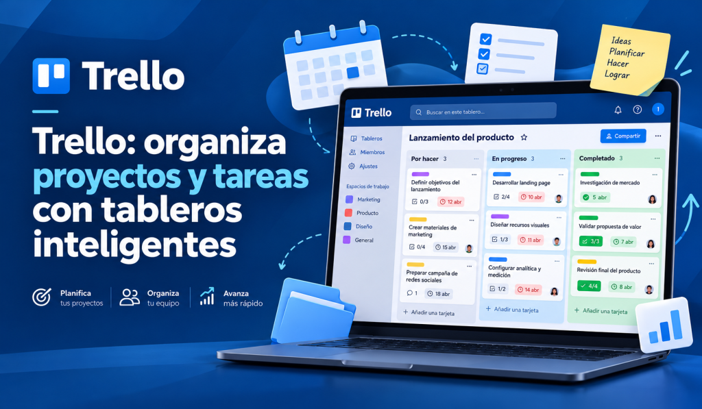 Trello para organizar tareas