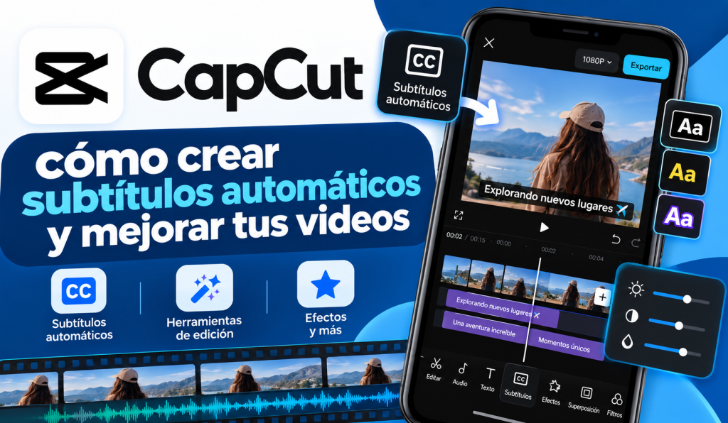 subtítulos automáticos en CapCut